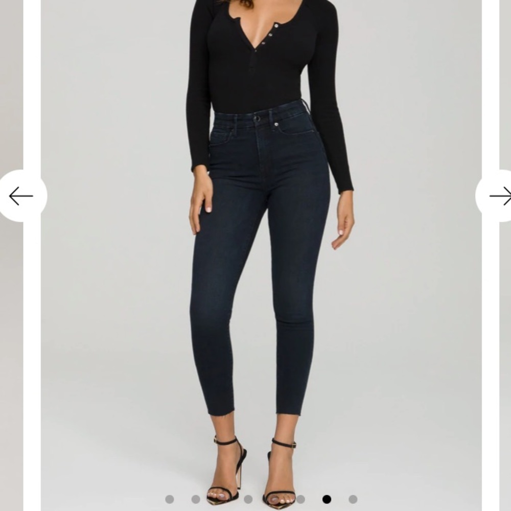 Good American Good Waist jeans size 4